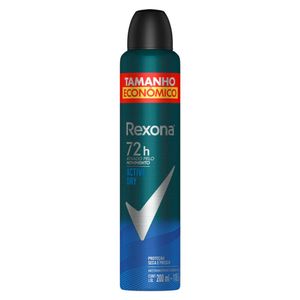 Desodorante Antitranspirante Aerosol Rexona Active Dry 200ml