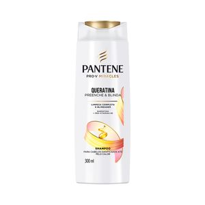 Shampoo Pantene Queratina Preenche & Blinda Frasco 300ml