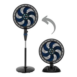 Ventilador Arno Xtreme Force Breeze 2 Em 1 Mesa E Coluna 40cm VBM2 Preto 127V