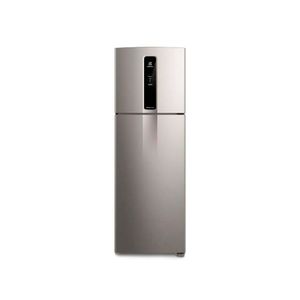 Refrigerador/Geladeira Electrolux Frost Free Efficient com AutoSense Inverter Duplex Cor Inox Look (IF43S) 390L