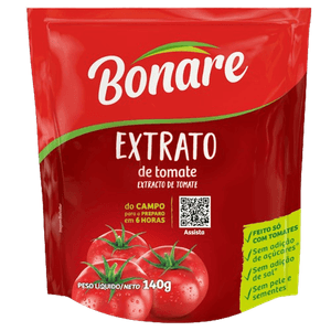 Extrato de Tomate Bonare Sachê 140g