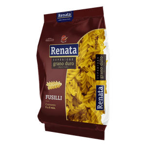 Macarrão de Sêmola de Trigo Grano Duro Fusilli Renata Superiore Pacote 500g