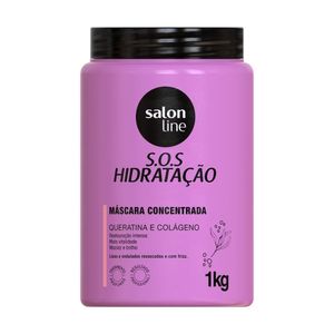 Creme de Tratamento Salon Line S.O.S Hidratação Queratina & Colágeno 1kg