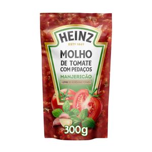 Molho de Tomate Manjericão Heinz Sachê 300g