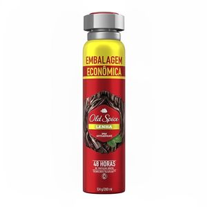 Desodorante Antitranspirante Aerosol Old Spice Lenha 200ml