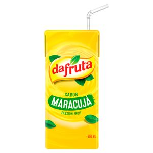 Suco Adoçado Maracujá Dafruta 200ml