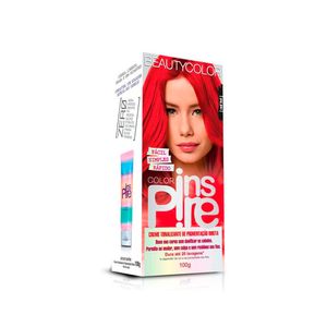 Creme Tonalizante Beautycolor Color Inspire Red Hot 100g