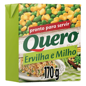 Ervilha e Milho Quero Caixa 170g