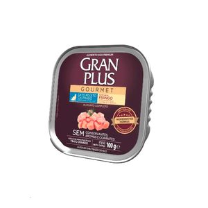 Pate Gran Plus Gato Castrado Frango 100G