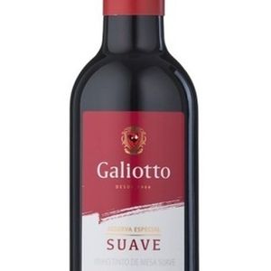 Vinho Tinto Nacional Galiotto Suave