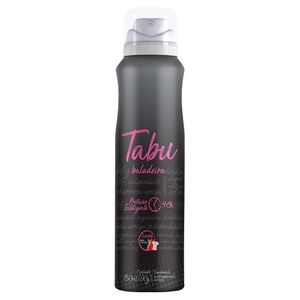 Desodorante Antitranspirante Aerosol Tabu Baladeira 150ml