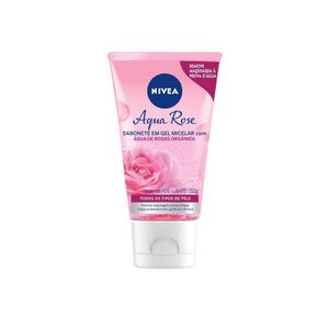 Sabonete Facial em Gel Nivea Aqua Rose 150ml