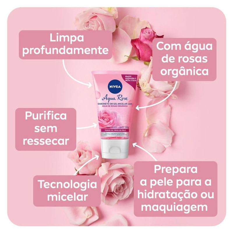 gel-facial-nivea-micellair-rosas-150ml