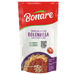 Molho de Tomate Bonare Bolonhesa Sachê 300g