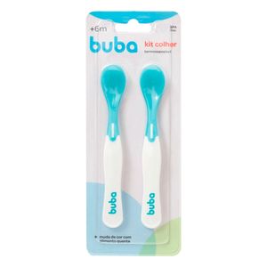 Kit Colheres Infantil Termossensível Buba