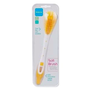 Escova Limpeza MAM Soft Brush Amarelo