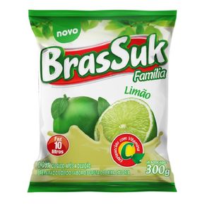 Refresco em Pó de Limão Brassuk 300g