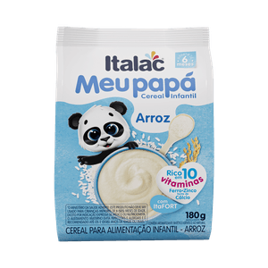 Cereal Infantil de Arroz Italac Meu Papá 180g