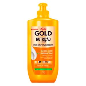 Creme para Pentear Niely Gold Nutrição Poderosa com Óleo e Coco 250g