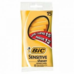 Aparelho de Barbear Bic Sensitive 15 Unidades