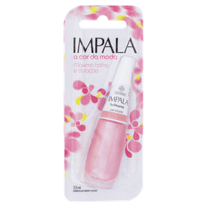 Esmalte Perolado Brilhante Impala a Cor da Moda 7,5ml