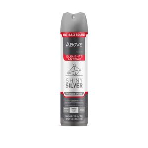 Desodorante Antitranspirante Aerosol Above Men Shiny Silver 90g