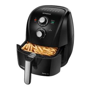 Fritadeira AirFryer Mondial 220V Family 4L AFN-40-FB Preto 1500W