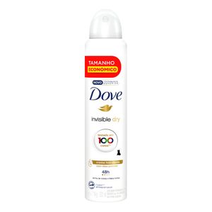 Desodorante Antitranspirante Aerosol Dove Invisible Dry Violeta e Frésia Branca 200ml