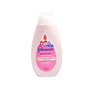 Condicionador Infantil Johnson's Gotas de Brilho 200ml