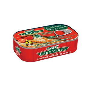 Sardinhas Cabo Verde em Molho de Tomate 125g