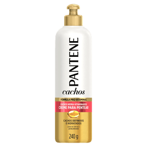 Creme para Pentear Pantene Cachos Hidra-Vitaminados 240g