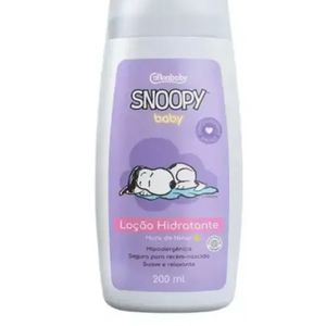 Loção Hidratante Snoopy Baby 200ml Hora de Ninar