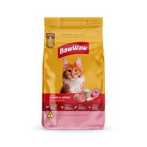 Ração para Gato de Carne Bawwaw