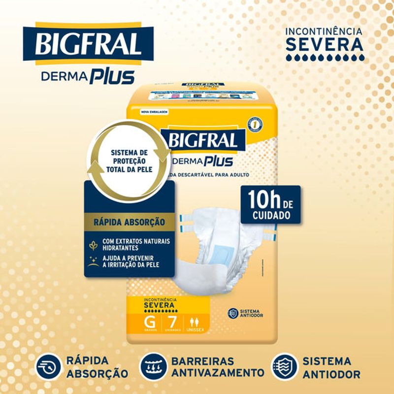 fralda-adu-bigfral-derma-plus-g-7x1