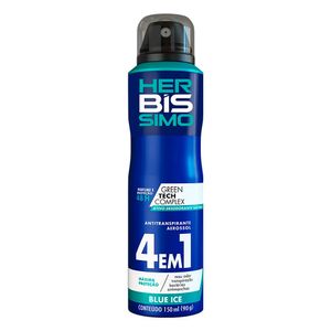 Desodorante Antitranspirante Aerosol Herbíssimo Men Blue Ice 150ml