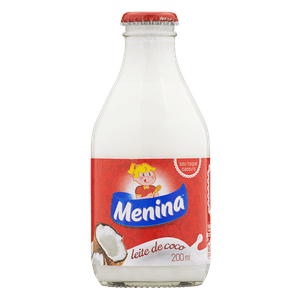 Leite de Coco Menina Vidro