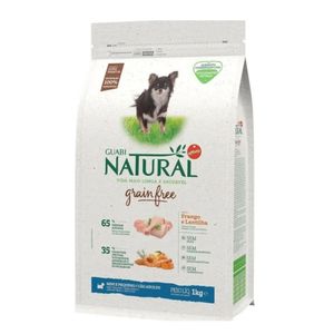 Ração Grain Free Cães Sabor Frango e Lentilha Adultos Mini