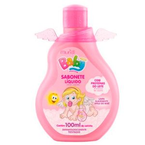 Sabonete Liquido Infantil Muriel Baby Menina 100Ml