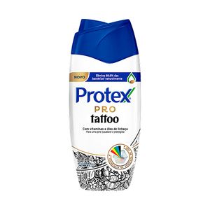 Sabonete Líquido Banho Protex Pro Tattoo Vitaminas E Óleo De Linhaça