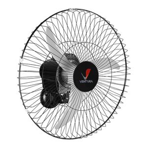 Ventilador de Parede 3 Pás 60cm Venti-Delta Preto Bivolt