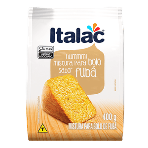 Mistura Para Bolo Italac Sabor Fubá 400g