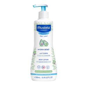 Mustela Hydra Bebê hidratante rosto e corpo com Abacate orgânico 500ml