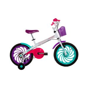 Bicicleta Caloi Infantil Ceci Aro 16 Branca