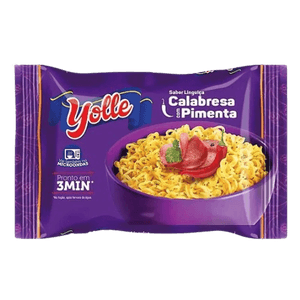 Macarrão Lamén Yolle Calabresa com Pimenta 63g