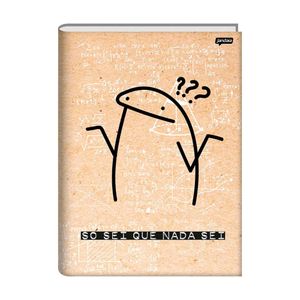 Caderno Brochurão Capa Dura Jandaia Flork 80 Folhas