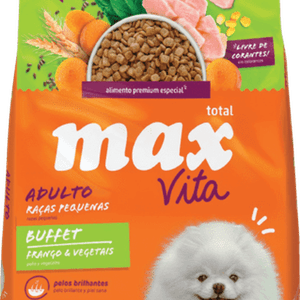 Ração Para Cães Max Vita Buffet Frango & Vegetais Adultos Raças Pequenas 10,1kg