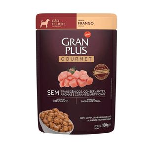 Ração Gran Plus Cão Filhote Frango 100g