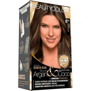 Coloração Beauty Color Kit 6.88 Louro Escuro Tabaco  Beauty Color