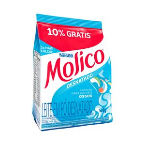 Leite Em PóMolico Desnatado Sachet 10% desconto 500g