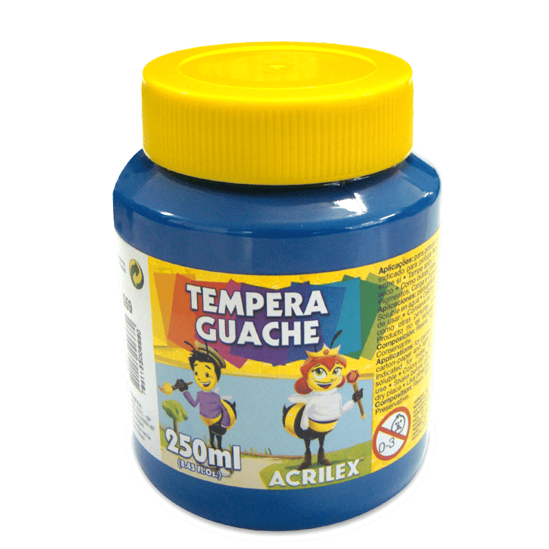 tinta-guache-acrilex-az-250ml